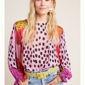 Bl^nk Miranda Peasant Blouse